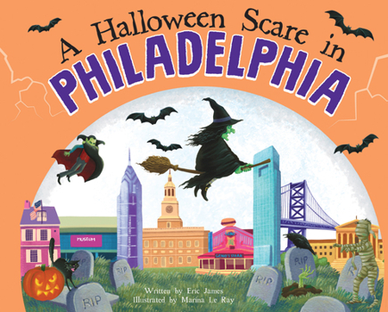 Hardcover A Halloween Scare in Philadelphia Book