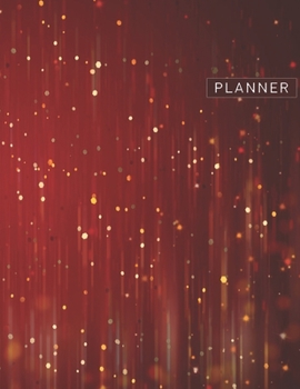 Planner: Gold Stars 2 Year Weekly Planning Organizer | 2020 - 2021 | January 20 - December 21 | Writing Notebook | Productive Datebook Calendar Schedule | Plan Days, Set Goals & Get Stuff Done