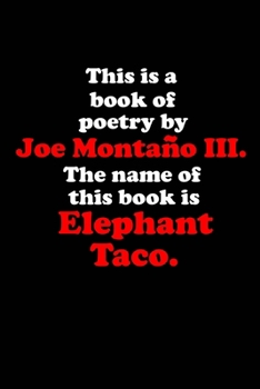 Paperback Elephant Taco Book
