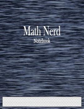 Paperback Math Nerd Notebook: 1/6" Isometric Graph Paper Ruled Book