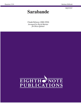 Paperback Sarabande: Score & Parts Book