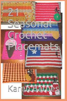 Paperback 21 Seasonal Crochet Placemats Book