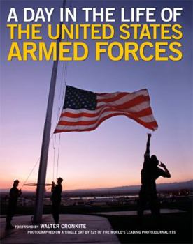 Hardcover A Day in the Life of the United States Armed Forces Book