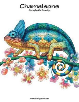 Paperback Chameleons Coloring Book for Grown-Ups 1 Book