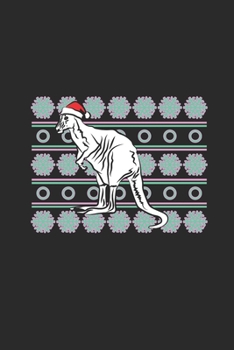 Ugly Christmas Kangaroo: Graph Paper Notebook (6" x 9" - 120 pages) ~ Christmas Themed Notebook for Daily Journal, Diary, and Gift
