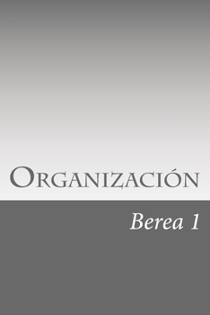Paperback Organizacion [Spanish] Book
