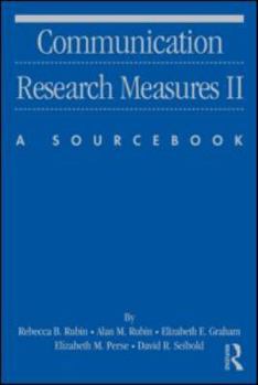 Paperback Communication Research Measures II: A Sourcebook Book