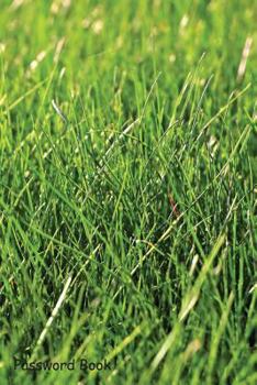 Paperback Password Book: Include Alphabetical Index with Green Grass Book