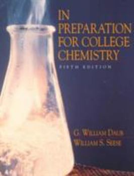 Paperback In Preparation for College Chemistry Book