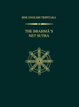 Hardcover The Brahmā's Net Sutra Book