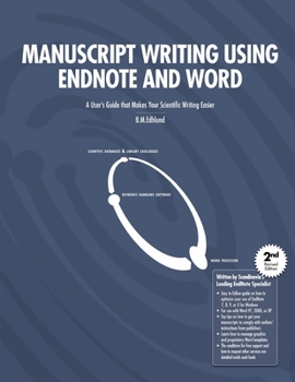 Paperback Manuscript Writing Using EndNote and Word Book