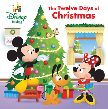 Board book Disney Baby: The Twelve Days of Christmas Book