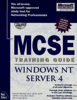 Hardcover Windows NT Server 4 [With Includes New Riders' Exclusive Testprep Software..] Book