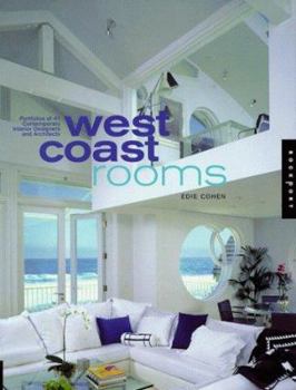 Hardcover West Coast Rooms: Portfolios of 40 North American Interior Designers Book