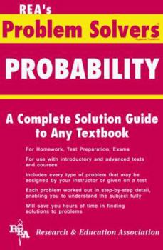 Paperback Probability Problem Solver Book