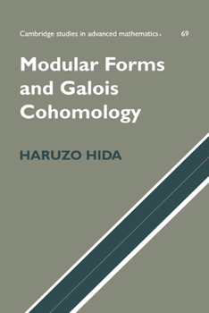 Hardcover Modular Forms and Galois Cohomology Book