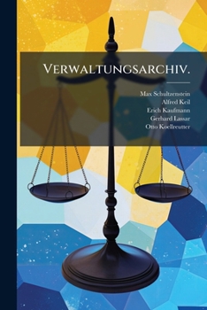 Paperback Verwaltungsarchiv. [German] Book