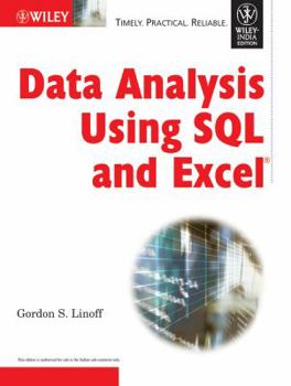 Paperback DATA ANALYSIS USING SQL AND EXCEL Book