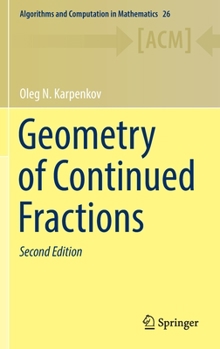 Hardcover Geometry of Continued Fractions Book