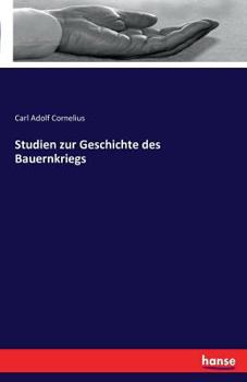 Paperback Studien zur Geschichte des Bauernkriegs [German] Book