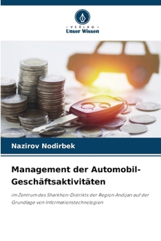 Paperback Management der Automobil-Geschäftsaktivitäten [German] Book