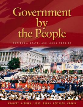 Hardcover Government by the People, National, State, and Local Book
