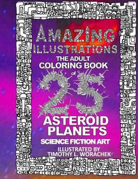 Paperback Amazing Illustrations-Asteroid Planets Book