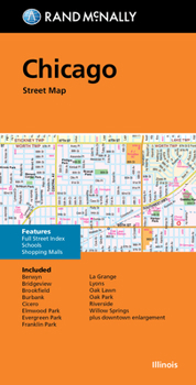 Map Rand McNally Folded Map: Chicago Street Map Book