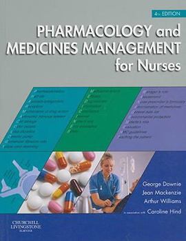 Paperback Pharmacology and Medicines Management for Nurses Book