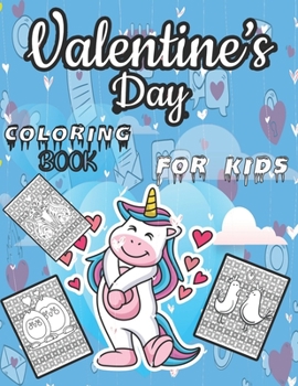 Paperback Valentines Coloring Book For Kids: Fun Valentine day animals coloring book for kids, toddlers 49 Fun And Beautiful of Cute Animal Theme Colouring Book