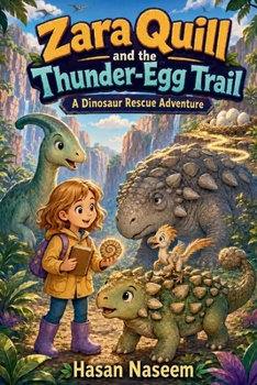 Paperback Zara Quill and the Thunder-Egg Trail: A Dinosaur Rescue Adventure About Courage, Curiosity, and Teamwork Book