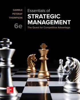 Loose Leaf Loose-Leaf Essentials of Strategic Management Book