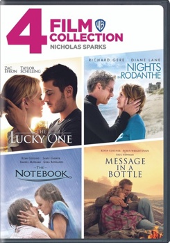 DVD 4 Film Collection: Nicholas Sparks Book