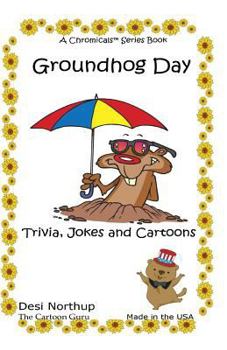 Paperback Groundhog Day: Jokes & Cartoons in Black and White Book