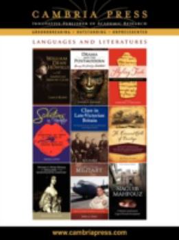 Paperback Cambria Press Languages and Literatures Catalog Book