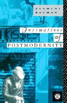 Paperback Intimations of Postmodernity Book