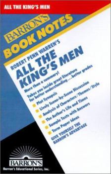 Paperback Robert Penn Warren's All the King's Men Book