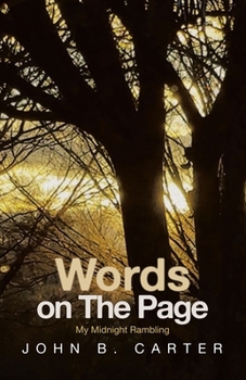 Paperback Words on The Page: My Midnight Rambling Book