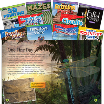 Paperback Exploring Stem Grade 4 10-Book Set Book