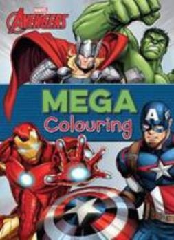 Paperback Marvel Avengers Assemble Mega Colouring Book