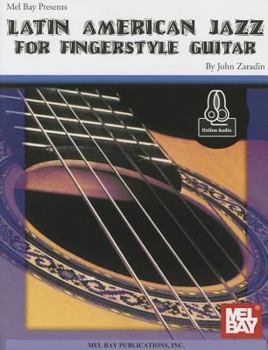Paperback Latin American Jazz for Fingerstyle Guitar Book