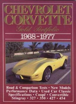 Paperback Chevrolet Corvette 1968-1977: Gold Portfolio Book