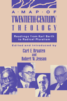 Paperback A Map of Twentieth Century Theology Book
