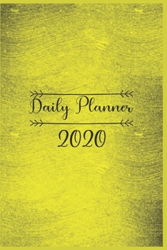 Paperback Daily Planner 2020: daily planner with to do list for organization - daily planner with hourly schedule - daily planner 2020 one page per Book