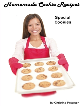 Paperback Homemade Cookie Recipes, Special Cookies: 25 Titles, Every recipe has space for notes Book