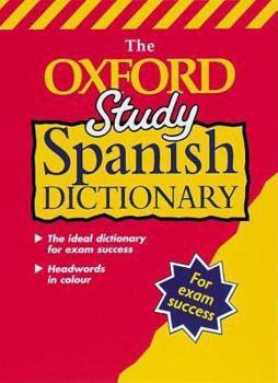 Hardcover The Oxford Study Spanish Dictionary Book