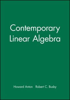Paperback Student Solutions Manual to Accompany Contemporary Linear Algebra [With CDROM] Book