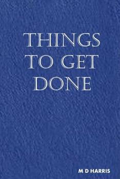 Paperback Things to Get Done Book