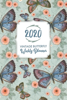 2020 Vintage Butterfly Weekly Planner