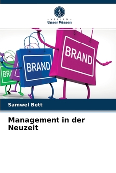 Paperback Management in der Neuzeit [German] Book